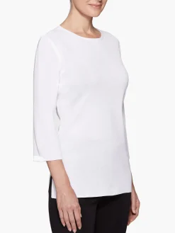 Misook Tops & Tees|3/4 Sleeve Knit Tunic - Knit Top |