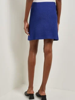 Misook Skirts|A-Line Boucle Knit Mini Skirt