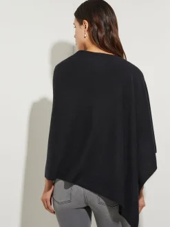 Misook Jackets & Coats|Tops & Tees|Asymmetrical Poncho - Cashmere Poncho |