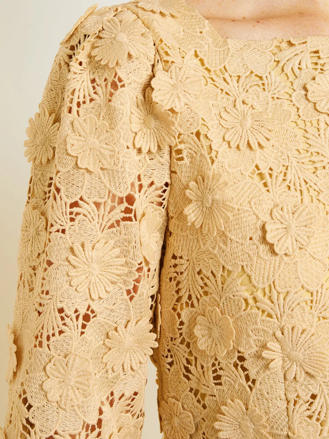 Misook Blouses & Shirts|Tops & Tees|Belted Button Front Blouse - Floral Applique Woven