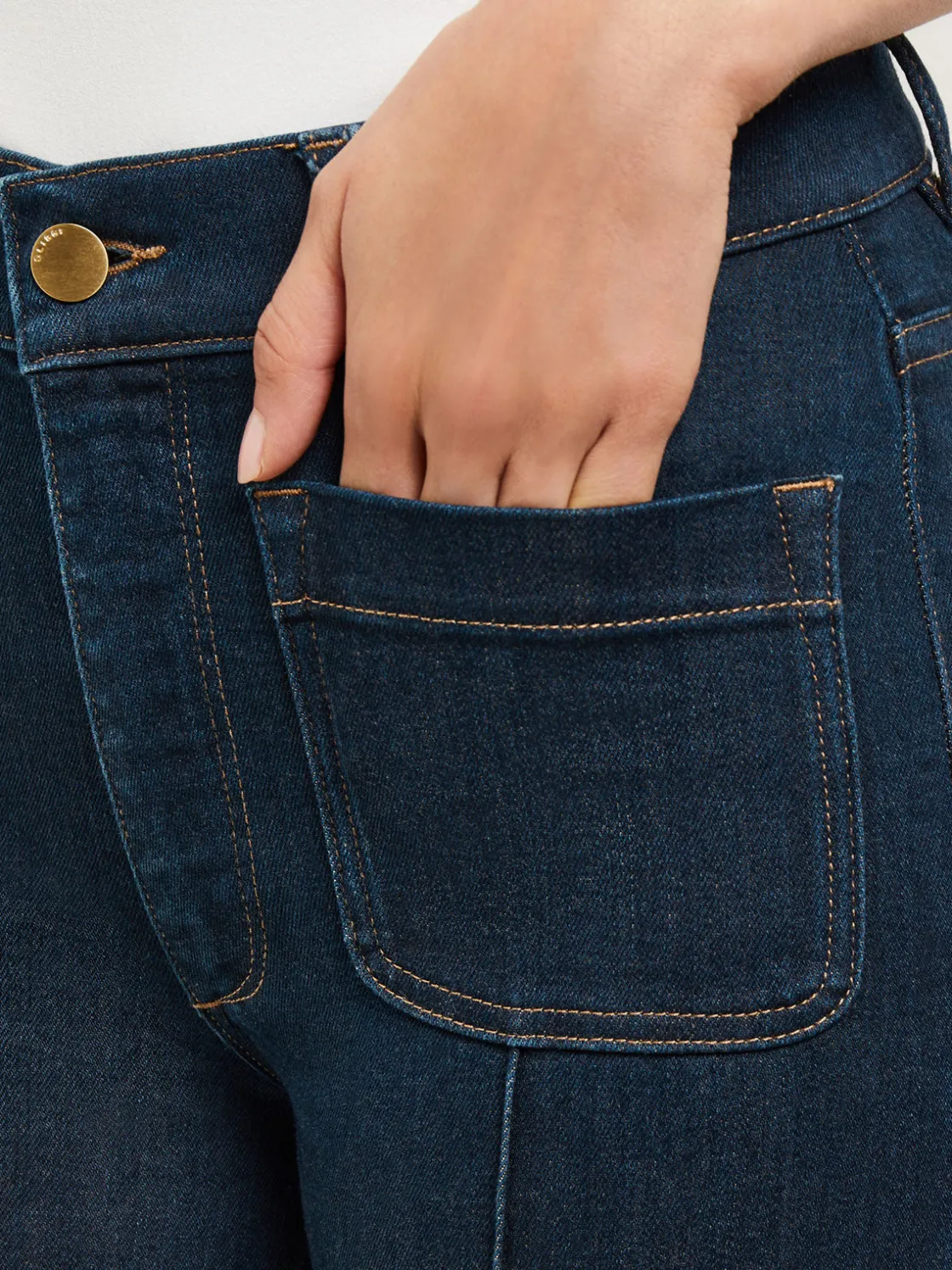 Misook Pants & Shorts|Bridget High-Rise Bootcut Jeans