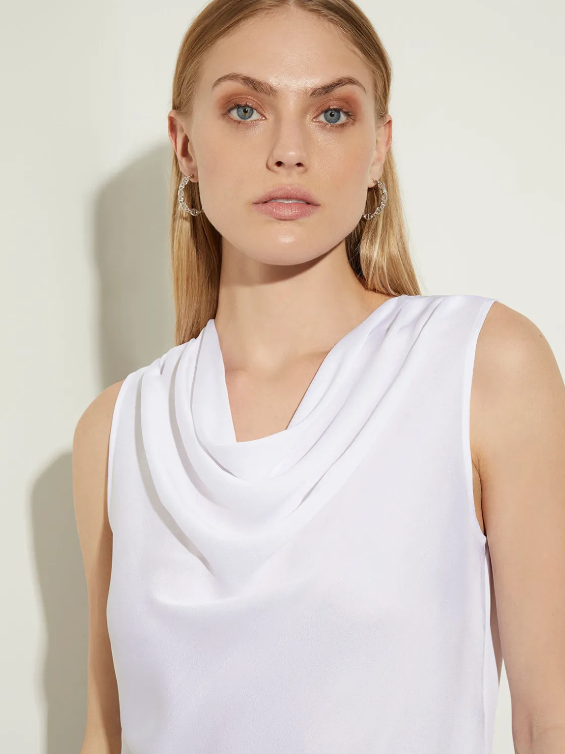 Misook Blouses & Shirts|Tops & Tees|Cowl Neck Blouse - Sleeveless Blouse |