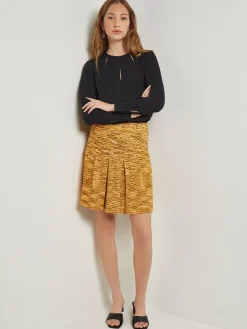 Misook Blouses & Shirts|Tops & Tees|Embellished Neckline Blouse - Crepe De Chine