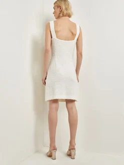 Misook Dresses|Eyelash Boucle Princess Seam Sheath Dress