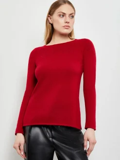 Misook Tops & Tees|Floral Shimmer Cashmere Tunic