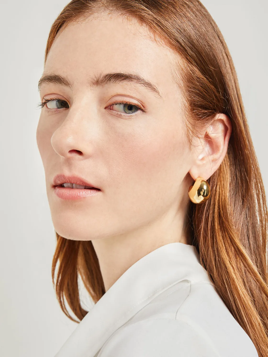 Misook Accessories|Earrings|Puffy Hoop Earrings