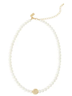 Misook Accessories|Necklaces|Handmade Gold Nugget Freshwater Pearl Necklace