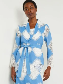 Misook Jackets & Coats|Heritage Fit Jacket - Lace Inset Novelty Woven