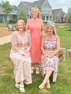 Misook Dresses|High-Low A-Line Dress - Soft Jacquard Knit