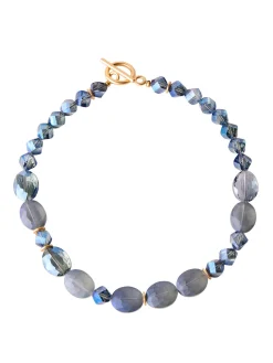 Misook Accessories|Necklaces|Labradorite Mixed Crystal Necklace