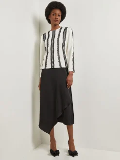 Misook Blouses & Shirts|Tops & Tees|Lace Applique Woven Blouse