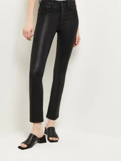 Misook Pants & Shorts|Mara Mid-Rise Straight Leg Ankle Jeans