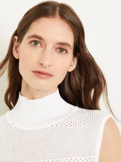 Misook Tops & Tees|Tanks|Mock Neck Soft Knit Tank Top