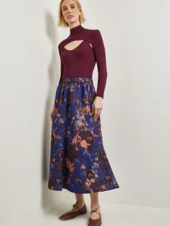 Misook Tops & Tees|Modern Fit Convertible Ribbed Soft Knit Top