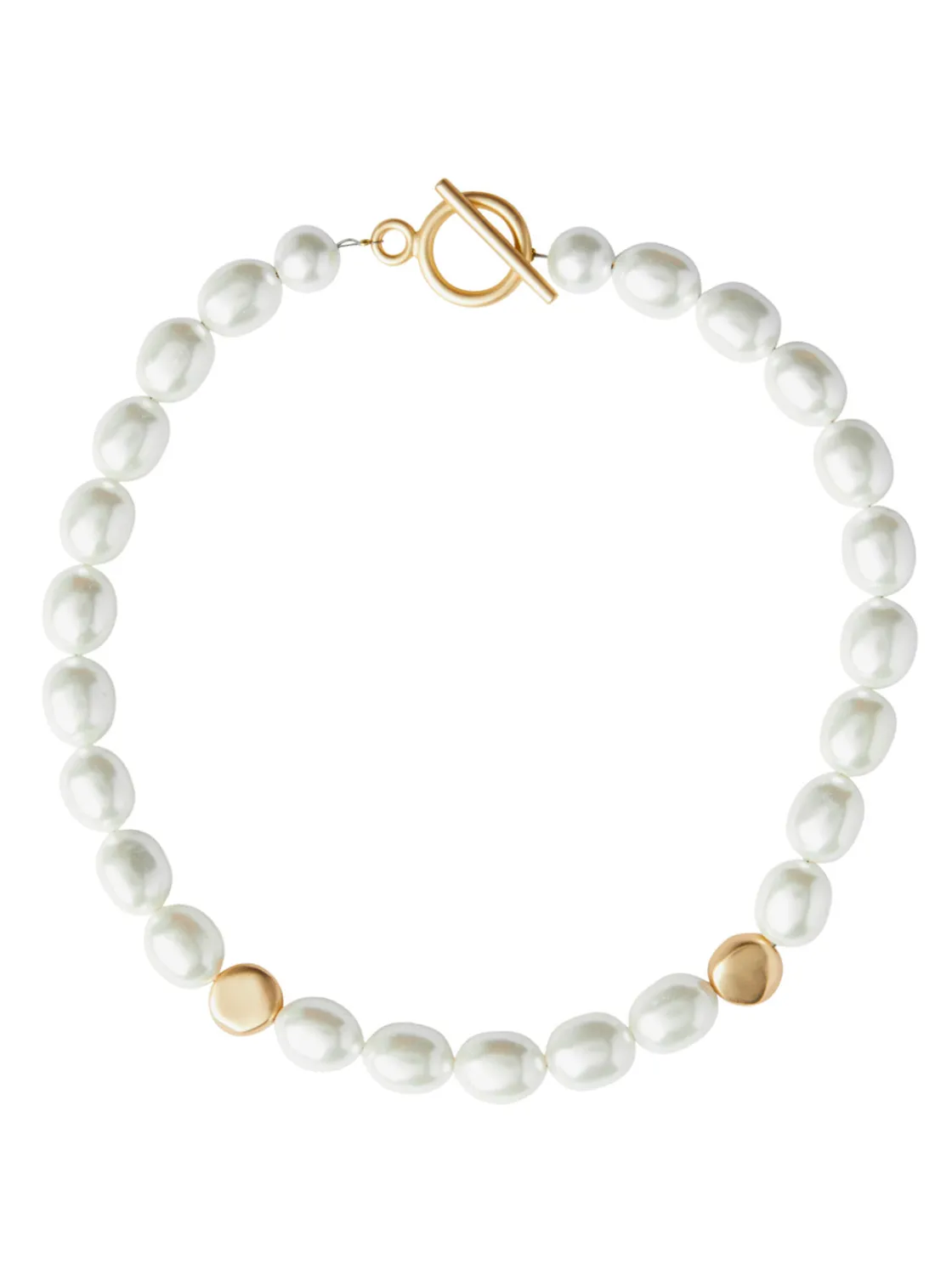 Misook Accessories|Necklaces|Mother of with Beaded Accent Necklace