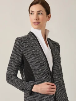 Misook Jackets & Coats|Open Neck Button Detail Blazer