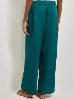 Misook Pants & Shorts|Pull-On Woven Wide Leg Pants