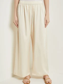 Misook Pants & Shorts|Pull-On Woven Wide-Leg Pants