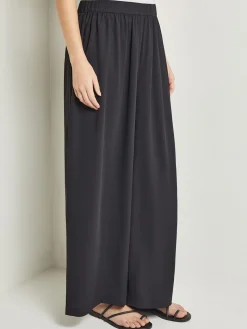 Misook Pants & Shorts|Pull-On Woven Wide-Leg Pants