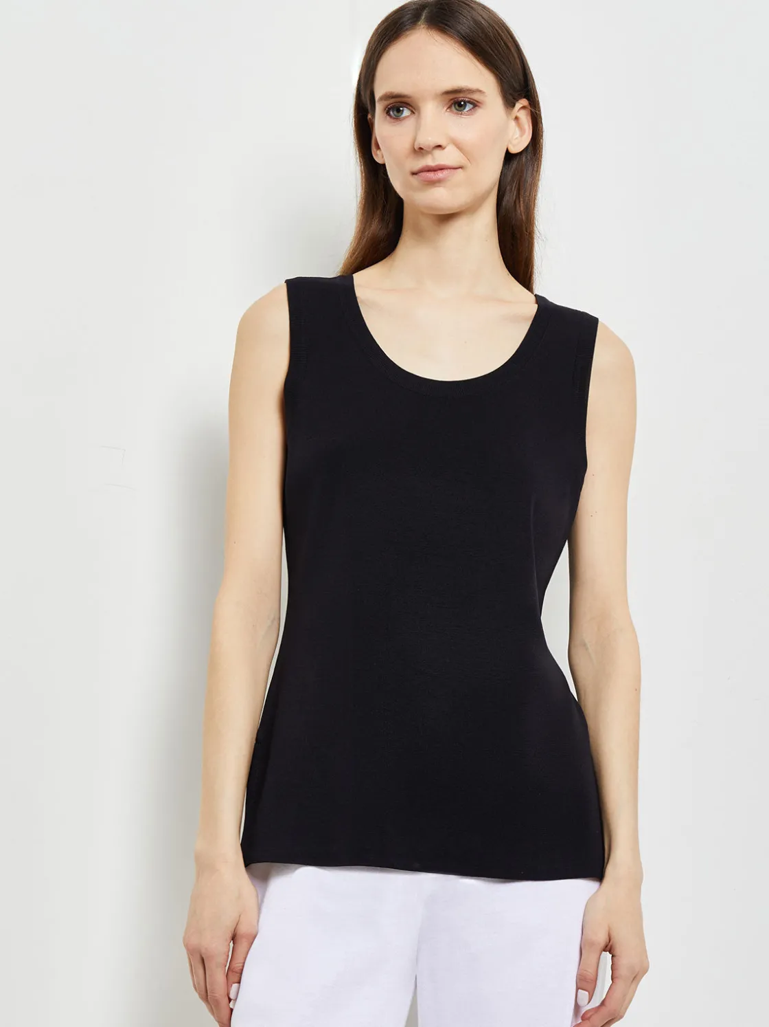 Misook Tops & Tees|Tanks|Scoop Neck Tank Top - Sleeveless Top |
