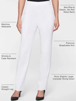 Misook Pants & Shorts|Straight Leg Knit Pant