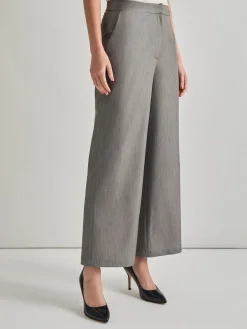 Misook Pants & Shorts|Stretch Woven Wide Leg Pant