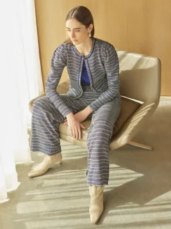 Misook Pants & Shorts|Tweed Knit Straight Leg Pant