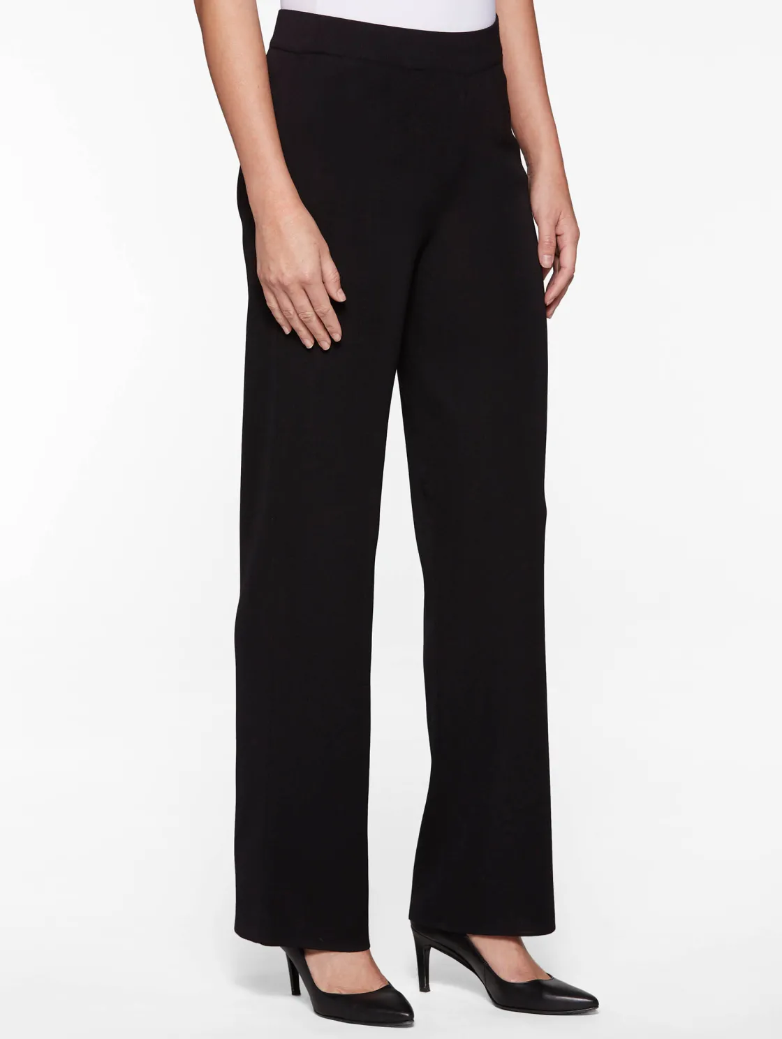 Misook Pants & Shorts|Wide Leg Knit Pant